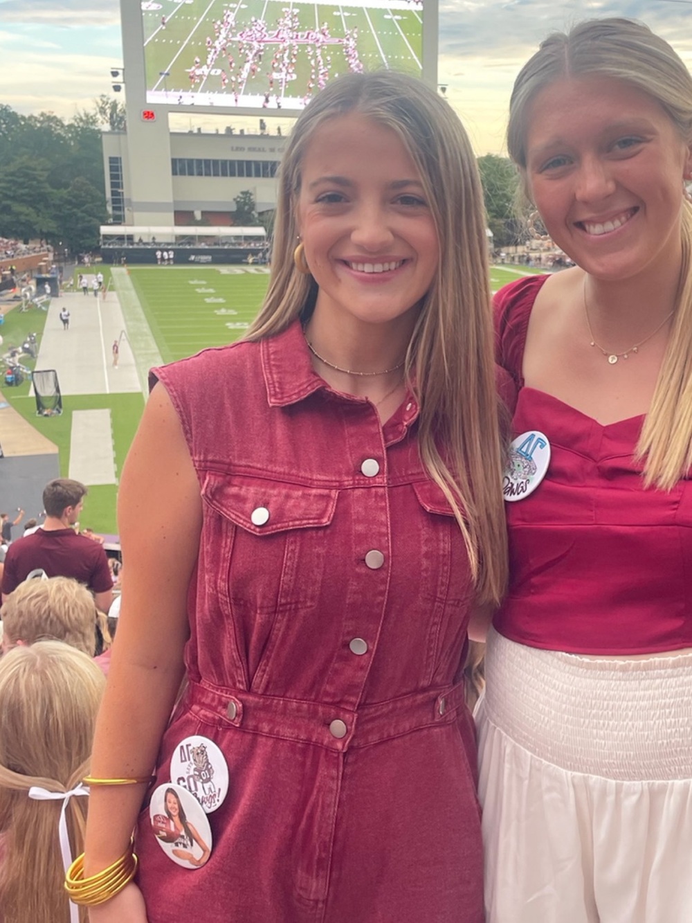 Maroon Denim Romper